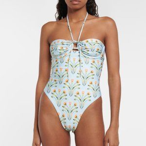 AGUA BY AGUA BENDITA Sándalo floral swimsuit